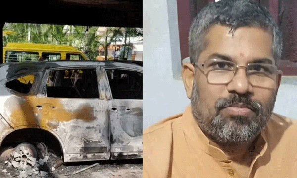 സ്വാമി സന്ദീപാനന്ദഗിരിയുടെ ആശ്രമം കത്തിക്കല്‍ കേസിലെ മുഖ്യസൂത്രധാരന്‍ ബിജെപി കൗണ്‍സിലര്‍ വി ജി ഗിരികുമാറെന്ന് ക്രൈംബ്രാഞ്ച് റിപ്പോര്‍ട്ട്