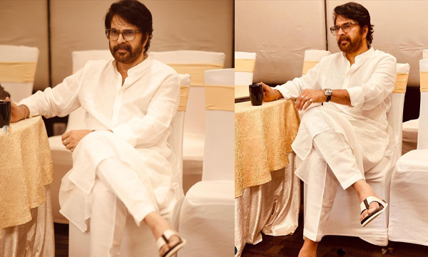 Mammootty pictures in salt and pepper look goes viral