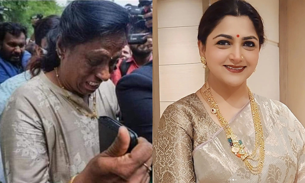 Khushbu supports pt usha and blame wrestlers who protest in delhi