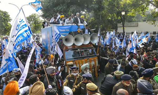 AAP Races Ahead In Key Jalandhar by Election