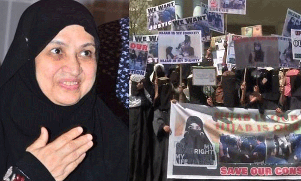 congress muslim mla kaneez fatima who lead hijab protest won karnataka election
