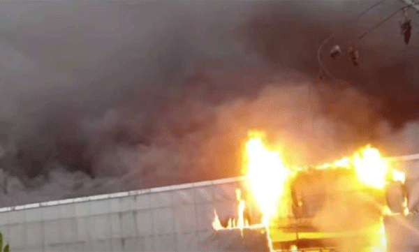 fire at geo infopark kakkanad