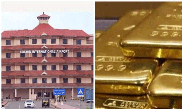 നെടുമ്പാശ്ശേരി വിമാനത്താവളത്തില്‍ 56 ലക്ഷം രൂപയുടെ സ്വര്‍ണ്ണം പിടികൂടി