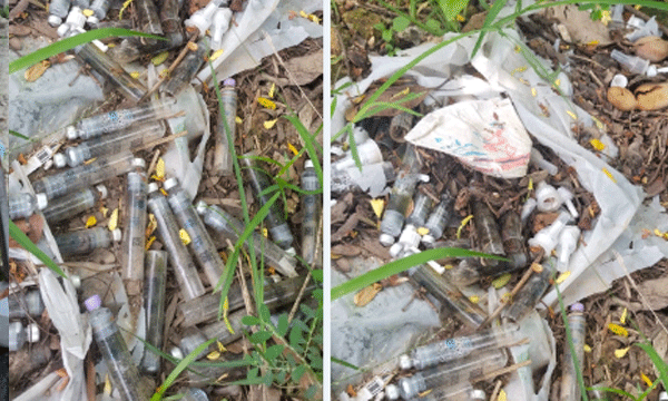 laboratory waste in thakazhi state highway