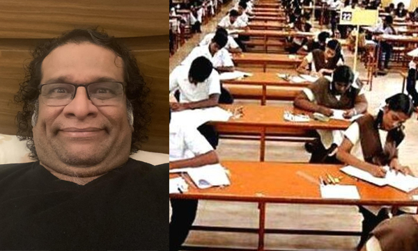 Hareesh Peradi facebook post about SSLC exam results