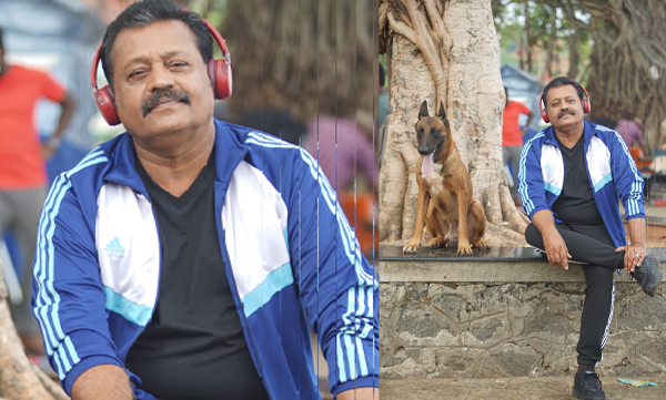 Sureshgopi denied the news that he was in the hospital by sharing pictures from the location
