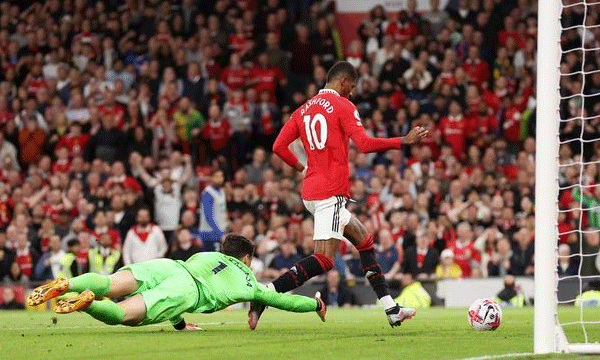 Manchester United booked their Champions League