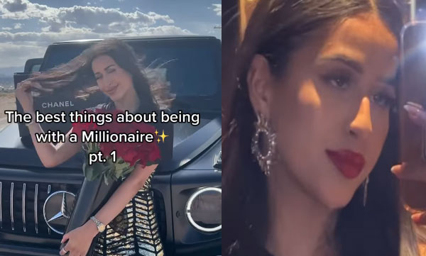 The difficulties of living as a millionaire's wife. The luxurious life of the young woman went viral