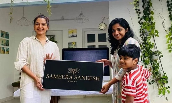 Costume designer Sameera Saneesh with a new venture