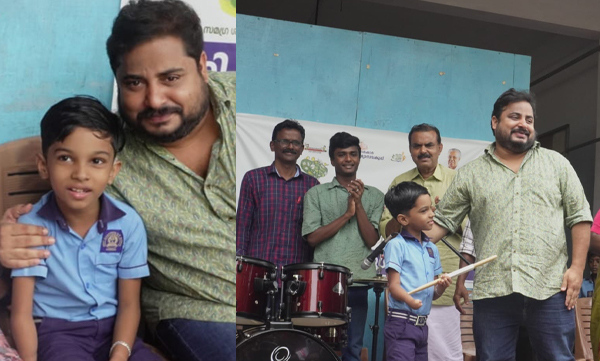 Nirmal Palazhi shares a heartfelt post about a school kid