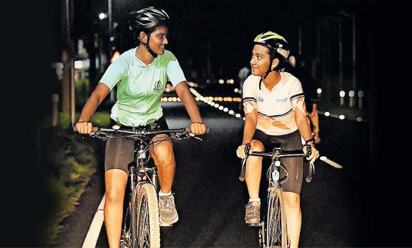 
Sisters from Kottayam have jumped to great success riding bicycles