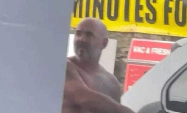 
44-year-old man fills fuel while completely naked: Video at petrol pump goes viral