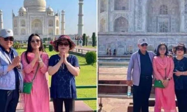 Proud to see Incredible India; Korean woman describes the Taj Mahal