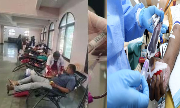 Temples in Pune set an example by running blood donation camps; So far more than 7000 blood banks have been collected