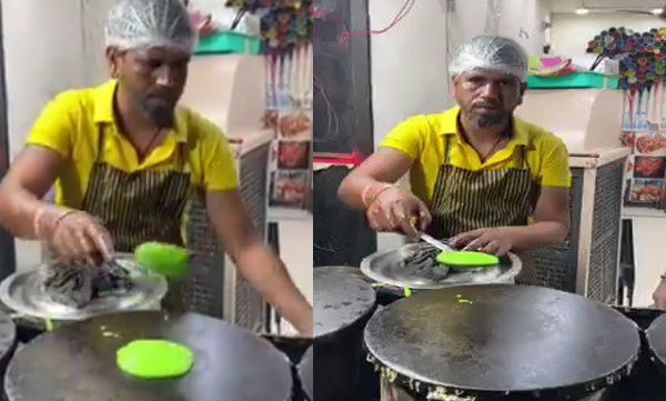 Dosa Good dosa... Good green dosa, pan made dosa