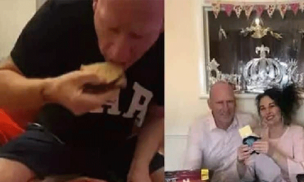    man addicted to cheese