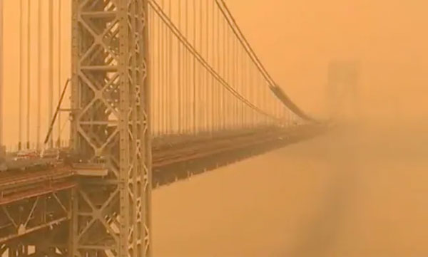 Canada Wildfires Shroud New York 