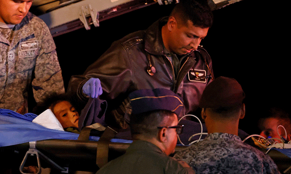 Colombian kids rescued from amazon forest