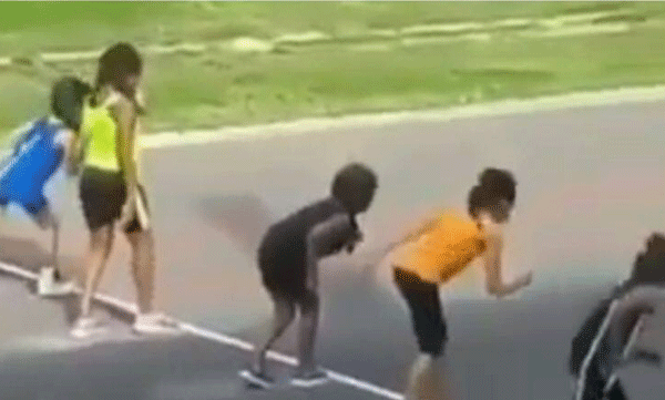 Flaws had no place in front of her strengths: a differently-abled child who ran and finished the race