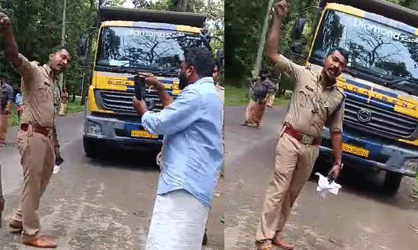 CPM local secretary fight with sub inspector