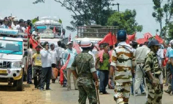tmc worker killed west  bengal