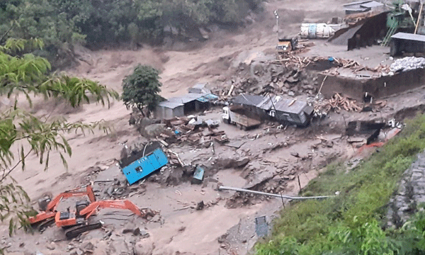Nearly 100 houses damaged as heavy rain 