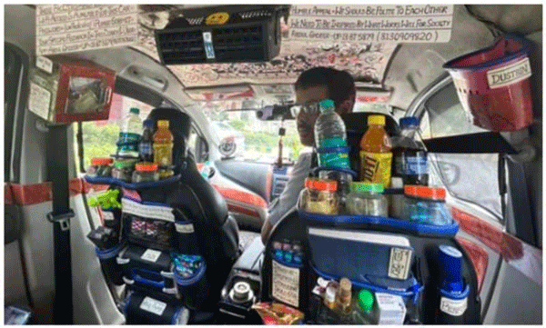 Uber driver gives free juice and snacks to passengers: Netizens applaud