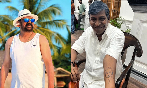 Lal shares photo of vadivelu with an interesting caption