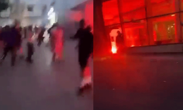 Burn Down Largest Public Library In Marseille