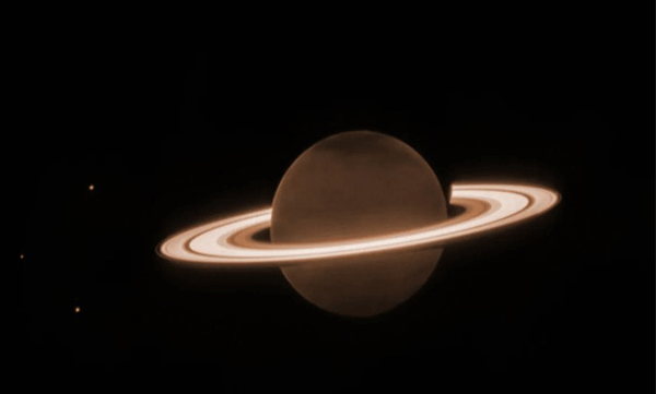 

 NASA Unveils Stunning Image Of Saturn's Rings By James Webb Telescope