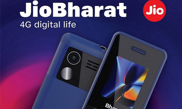 Jio Bharat Phone with 4G Connectivity for Rs 999