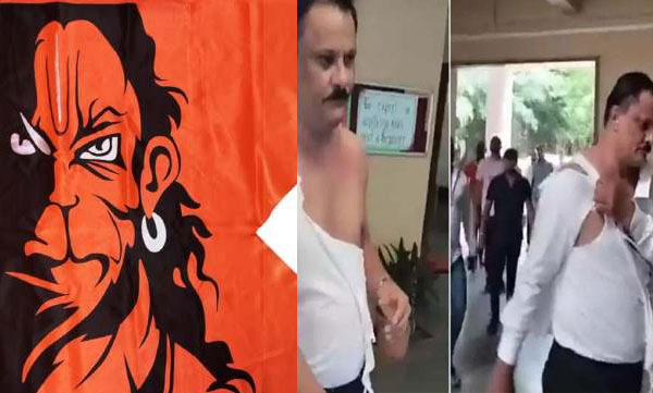 Reciting the Christian Prayer at School'; Bajrang Dal activists beat up the principal