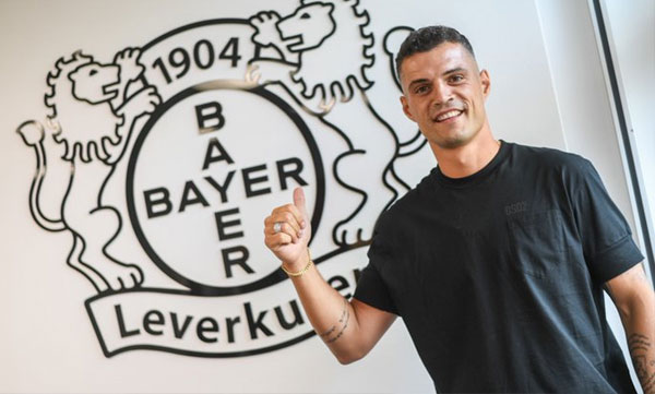 Granit Xhaka is now in the Bundesliga