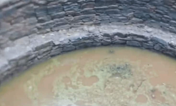 a rare and centuries old well which always supply enough water even in heavy drought