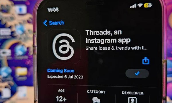 9.5 crore posts on threads in a single day; Threads tops Apple App Store