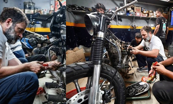 I have a KTM 390 But not able to drive yet'; Rahul Gandhi