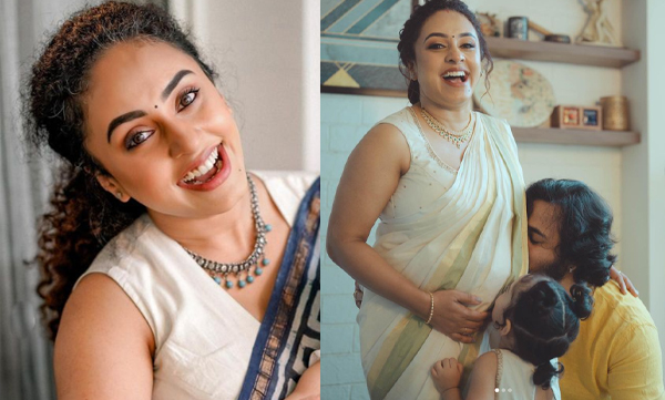 Pearle Maaney shares happy news with happy picture with sreenish and nila baby