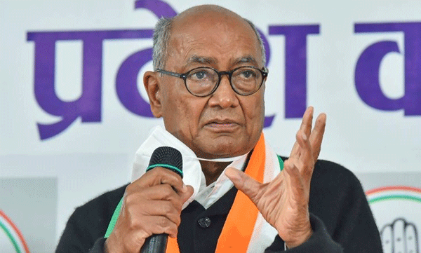 complaint against congs digvijay singh for social media post