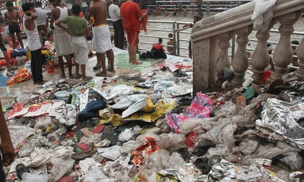 Kanwariyas leave behind 30,000 mt ton garbage at Haridwar