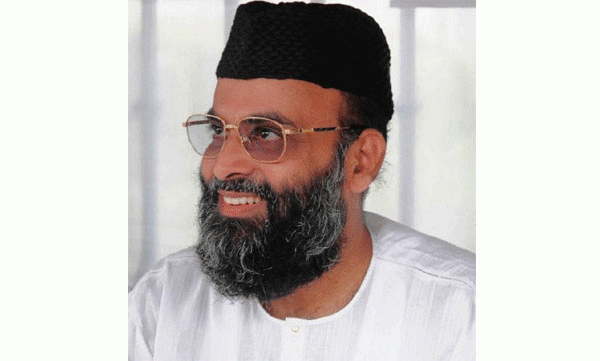 abdul nasar madani reached kerala going anvarssery kollam