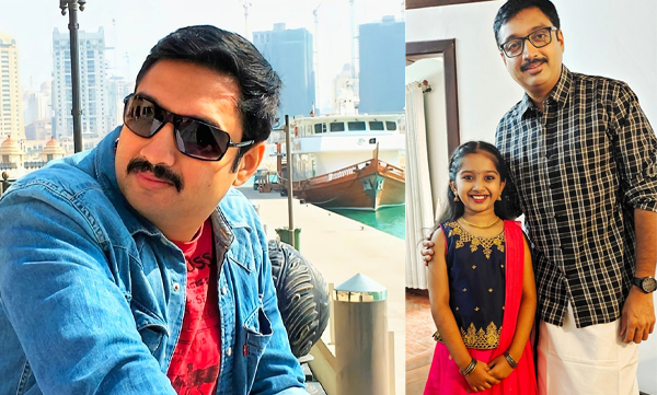 Actor Sarath shares picture with devananda malikappuram fame