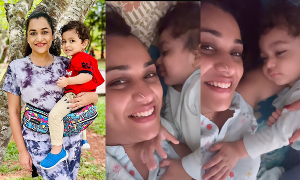Parvathy Krishna shares cute video with little son
