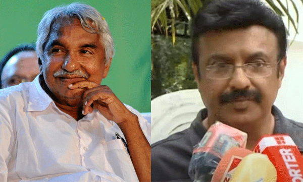 e k nayanar son krishnakumar about oommen chandy