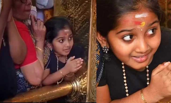 Devananda visits sabarimala and shared a video through social media