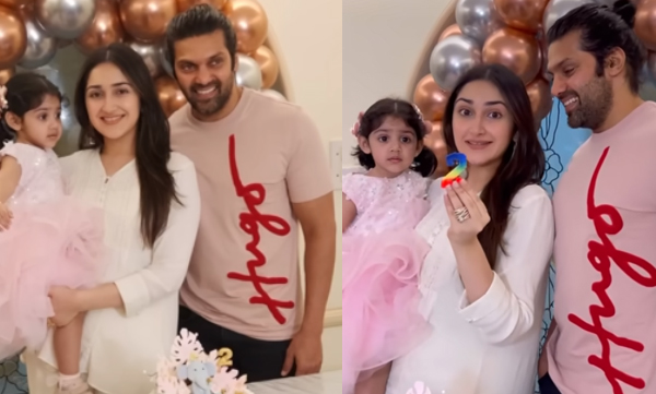 sayyeshaa-celebrated-her-daughter-arianas-second-birthday.