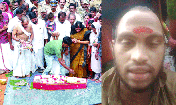 Chalakudy resident Revad Babu apologized