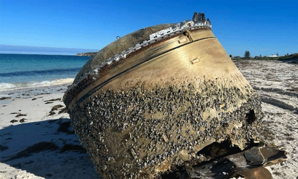 object located on australian beach is most likely debris from pslv confirms australian space agency in touch with isro for disposal
