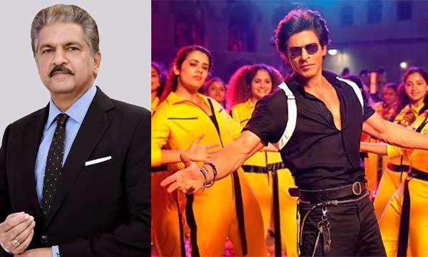 Anand Mahindra's tweet praising Shahrukh, King Khan with a reply tweet
