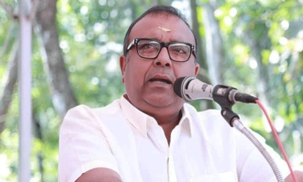 bdjs state president thushar vellapally against speaker a n shamseer