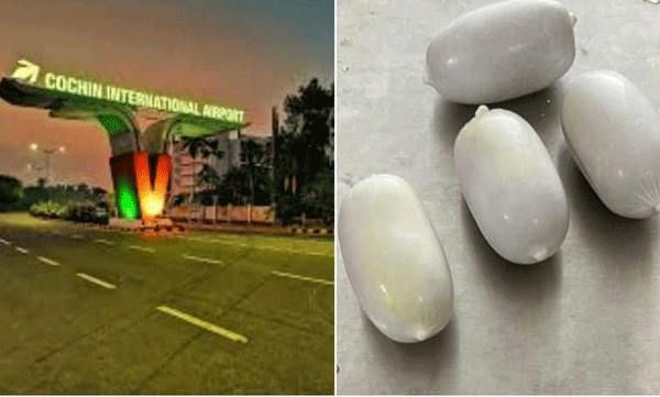 nedumbassery airport  gold seized from ieddah passengers